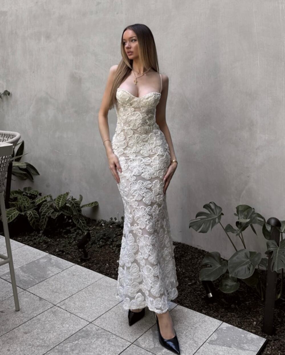 Peppermayo That Girl Maxi Dress In Ivory US 8 Beach‎ Bridal Fairy